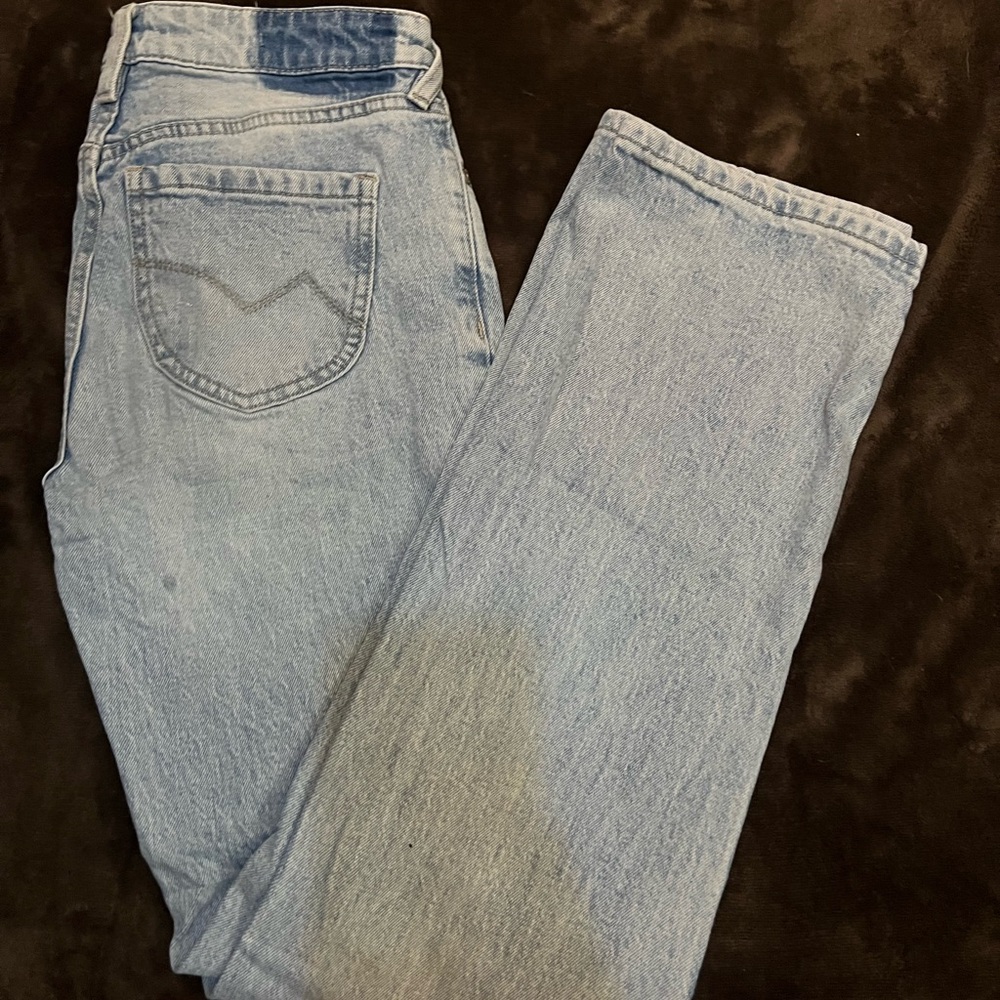 Cleo + Wolf High rise straight leg
